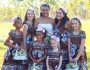 The gorgeous Fijian bridal party