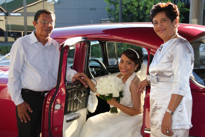 Jovie's very proud parents